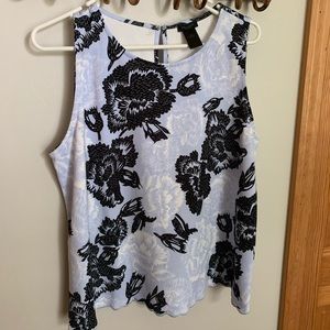 Sleeveless Ann Taylor factory top, size L